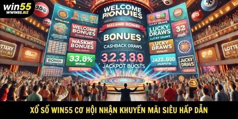 Xổ số win55 - cơ hội nhận khuyến mãi siêu hấp dẫn